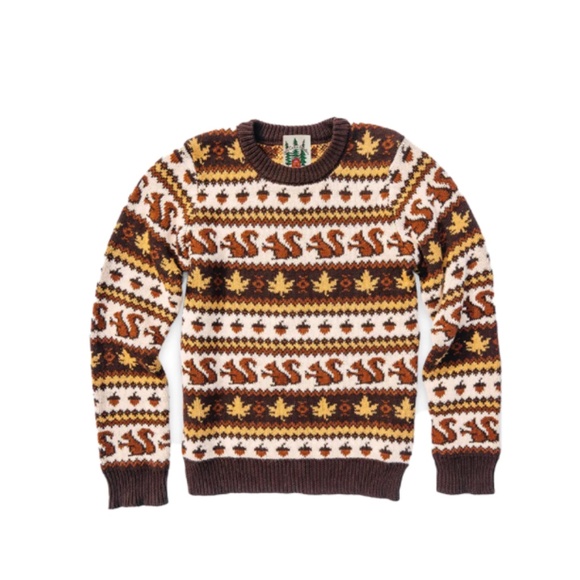Kiel James Patrick Sweaters - Kiel James Patrick Woodland Squirrel Sweater